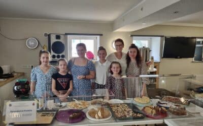Kaffee und Kuchenbuffet riesiger Erfolg!